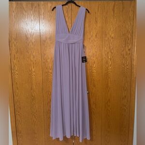 Lulus “Thoughts of Hue Purple Surplice Maxi Dress”